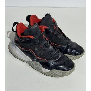 Air Jordan Stay Loyal Black Red White Youth 2.5 Basketball Shoes